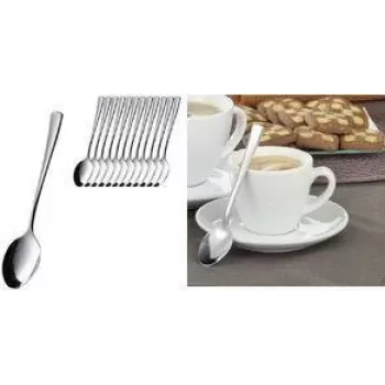 Esmeyer Stockholm espresso šaukštelis 11,5 cm nerūdijantis plienas, sidabrinis