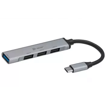 Tracer H40 USB Type-C aliumininis USB 3.0 / 2.0 4 prievadų šakotuvas