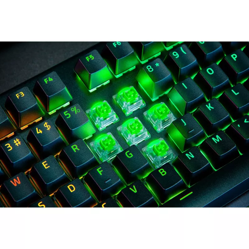 Razer BlackWidow V4 Pro klaviatūra žaidimams USB QWERTZ vokiška juoda