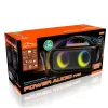 Nešiojamas garsiakalbis MEDIA-TECH MT3184 — Bluetooth 5.3, 60W RMS, IPX5, ličio jonų baterija 16h, USB-C įkrovimas, MicroSD, TWS, mikrofonas, nuotolinio valdymo pultas