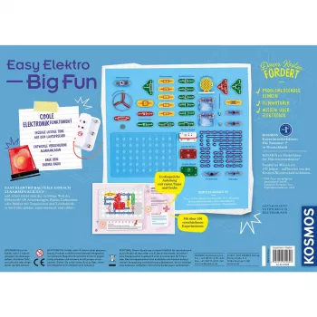 Kosmos Easy Elektro - Big Fun elektroninis rinkinys, elektra, nuo 8 metų, įvairiaspalvis