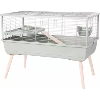 Narvelis ZOLUX Neolife 100 žalias – medinis mažiems gyvūnams 990×760×540 mm, 15 mm tarpai