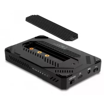 HDD/SSD korpusas DeLOCK 42020 juodas 2,5 colio USB Type-C 10 Gbit/s