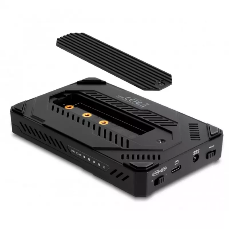 HDD/SSD korpusas DeLOCK 42020 juodas 2,5 colio USB Type-C 10 Gbit/s