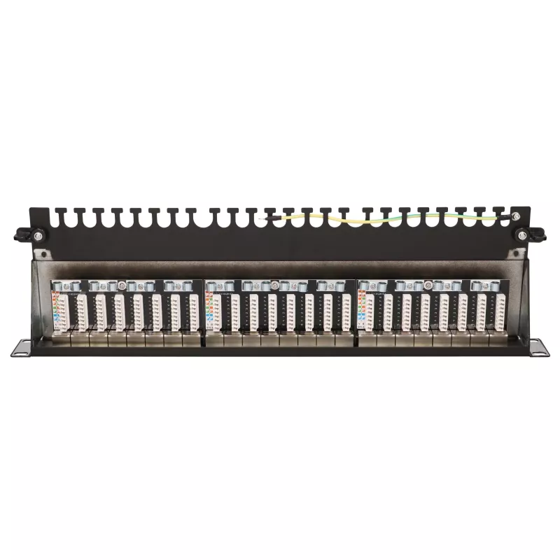 Pataisų skydelis Extralink CAT6A STP, 24 prievadai