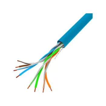 Tinklo kabelis Lanberg LCU5-10CC-0305-B U/UTP 305 m Mėlynas