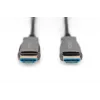 HDMI AOC hibridinis šviesolaidinis kabelis Digitus AK-330125-200-S, 20 m