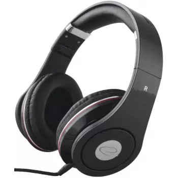 Ausinės / headset Esperanza EH141K lankeliu, juodos