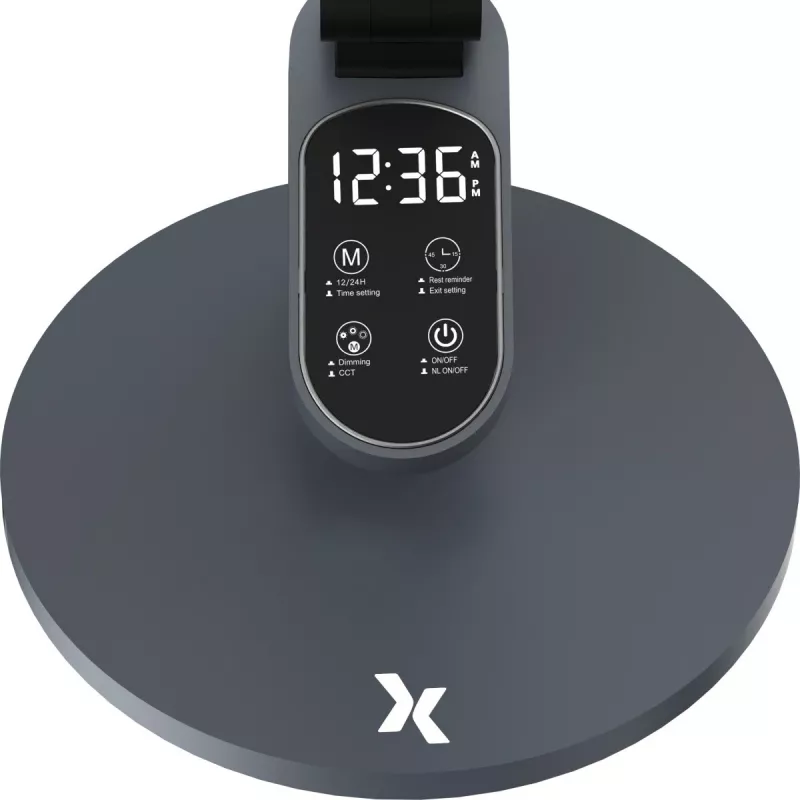 Stalinė lempa MAXCOM ML 5100 LED pilka su reguliuojamu ryškumu