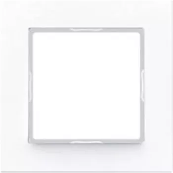 JUNG AC 581 WW Balta dengiamoji plokštelė jungikliui, duroplastas, 84×84 mm