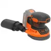 Black & Decker BDCROS18N-XJ nešiojamasis orbitinis šlifuoklis 12000 RPM juoda, oranžinė
