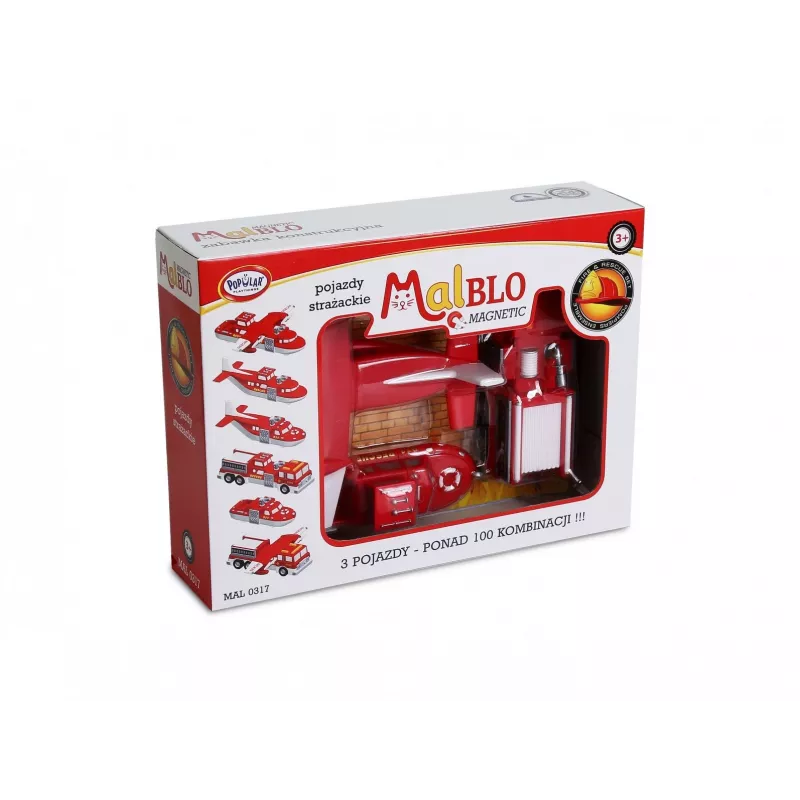 Transporto priemonių rinkinys Popular Playthings Mix or Match Vehicles Fire and Rescue