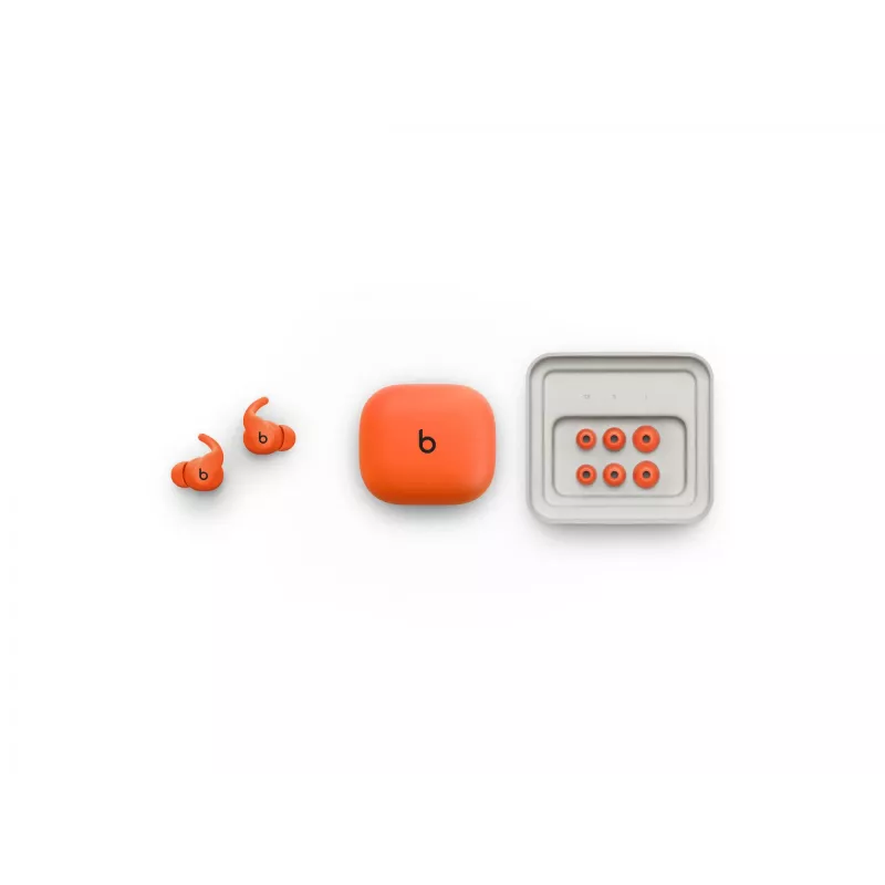 „Beats by Dr. Dre Powerbeats Fit“ belaidės ausinės sportinės įdedamosios Bluetooth oranžinės