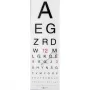 NeXtime klok 3067 Eyesight, 75x25,4 cm, sieninis, baltas/juodas