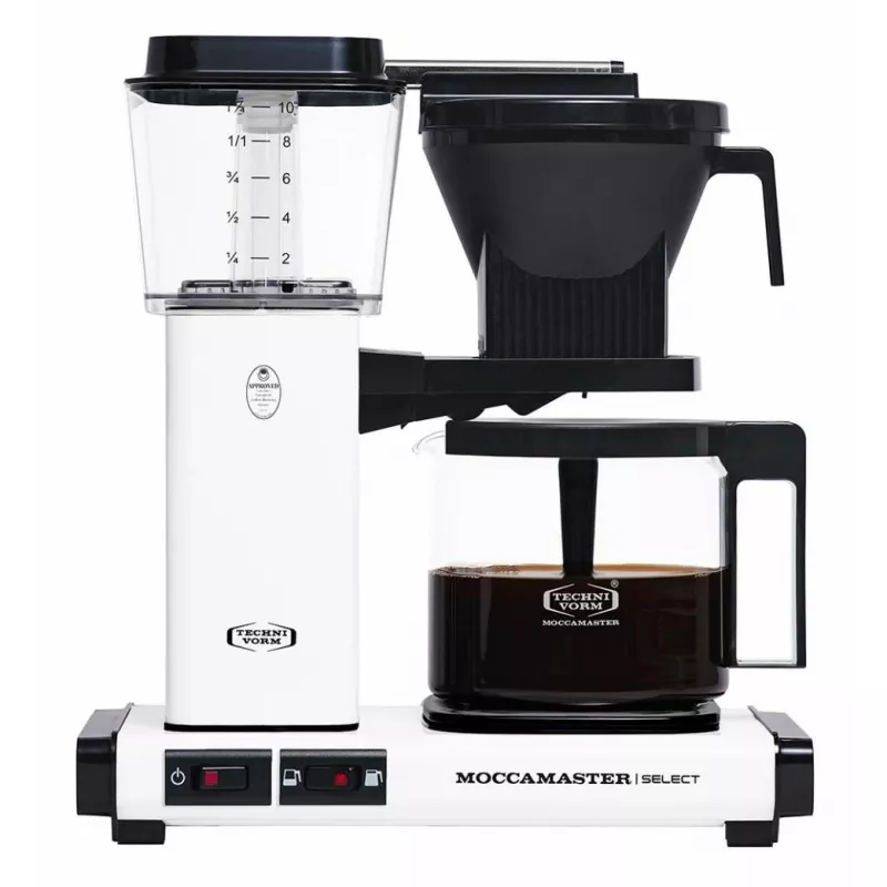 Moccamaster KBG Select kavos virimo aparatas matinė balta