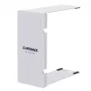 Montavimo plokštelė Noctua NA-HC8 chromax.white — aliuminis, balta, 0,241 kg