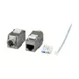 Efb E-200100 Silver RJ45 Keystone lizdas