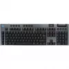 Logitech G G915 X LIGHTSPEED klaviatūra, žaidimų, USB RF Wireless Bluetooth, AZERTY prancūziškas, juoda