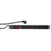 Apsauginis nuo viršįtampių LogiLink PDU7C01 juodas 7 AC lizdai 230 V 2 m