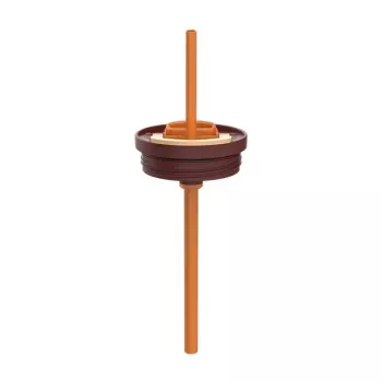 Termopuodis su teleskopiniu šiaudeliu Kambukka Rio Tumbler 950 ml Almond Dream