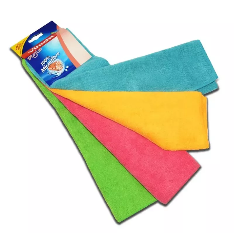 Valymo šluostė Vileda Microfibre Cloth Colors Extra Large 4 vnt.