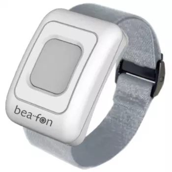 Stalinis telefonas Bea-fon ML10 LTE (4G) baltas su SOS apyranke
