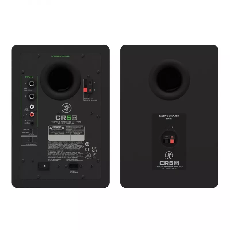 Mackie CR5 BT – aktyvūs monitoriai su Bluetooth