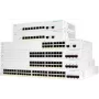 Cisco Business 220 Series CBS220-48P-4G - valdomas jungiklis - 48 x Gigabit Ethernet (PoE+) + 4 x SFP - montuojamas į stelažą