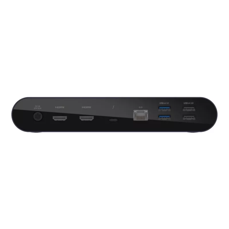 Dokavimo stotelė Belkin Thunderbolt 4 Dock Pro, laidinė, juoda, 90 W galios tiekimas