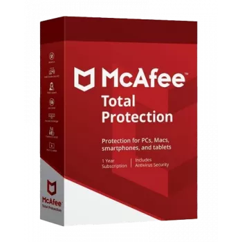 McAfee Total Protection – 1 įrenginys / 1 metai, Global