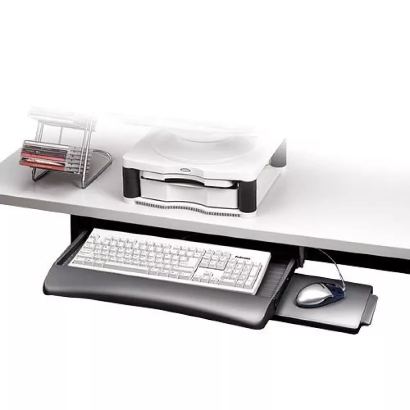 Fellowes Underdesk Keyboard Manager – po stalu montuojamas klaviatūros laikiklis