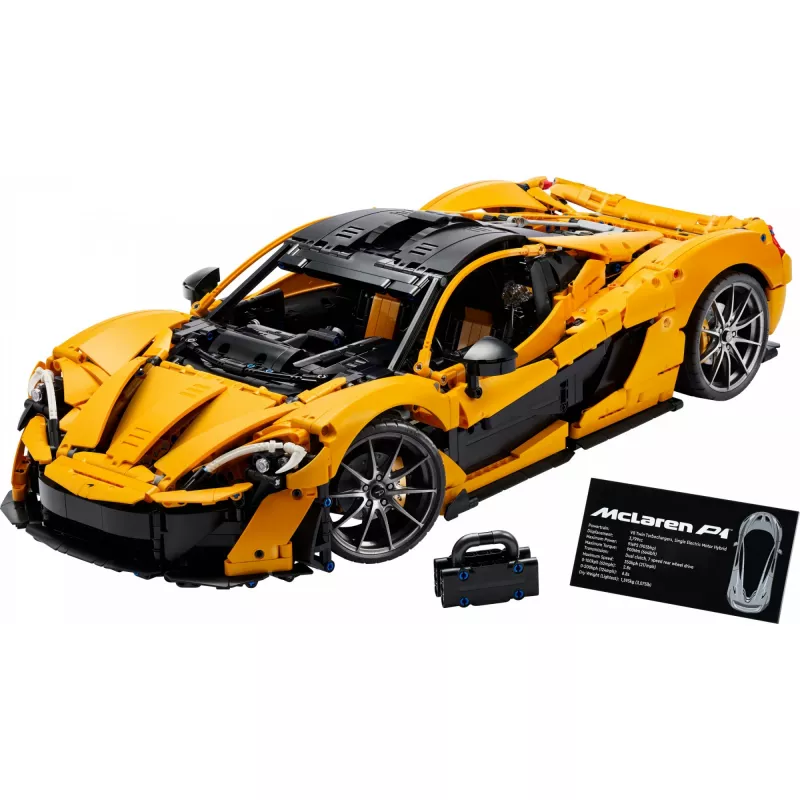 LEGO Technic 42172 McLaren P1 Modelio Automobilio Rinkinys Suaugusiems