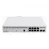 Valdomas jungiklis MikroTik CSS610-8P-2S+IN, 8 prievadai Gigabit Ethernet PoE