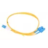 Patchcord Extralink SC/UPC – LC/UPC, vienmodis G.652D, dupleksas PVC, 3 mm, 1 m
