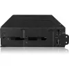 Icy Dock MB902SPR-B R1 2,5 colio SATA diskų gaubtas juodas