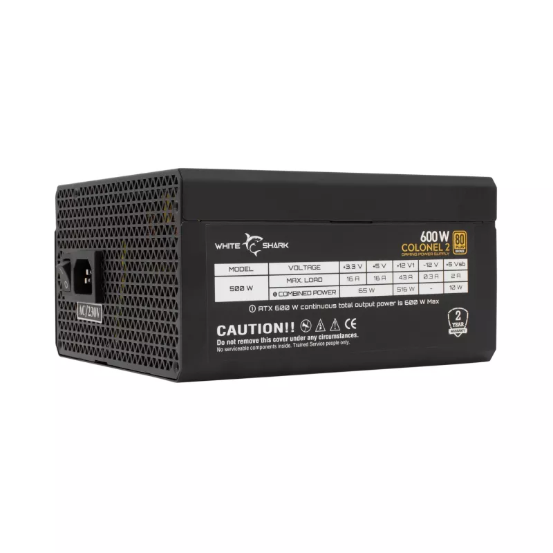 Maitinimo šaltinis White Shark GPSU-B600S Colonel-2 600W