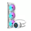 360 mm kompiuterinis radiatorius Darkflash DN-D360 WHITE — 360 mm aušinimo radiatorius PC skysčio aušinimui