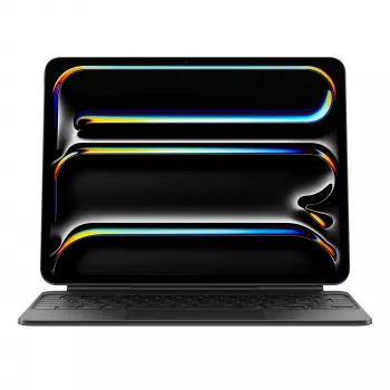 “Apple Magic Keyboard” iPad Pro 13 inch M4 vokiškas QWERTZ juodas su valdymo kilimėliu