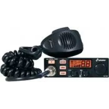 Stabo XM 3004e VOX dvipusis radijas – 40 kanalų, LCD, 12/24 V, juodas