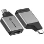 ALOGIC Ultra MINI - Videoadapter - 24 pin USB-C männlich zu HDMI weiblich - Space-grau - 4K Unterstützung (ULCHDMN-SGR)