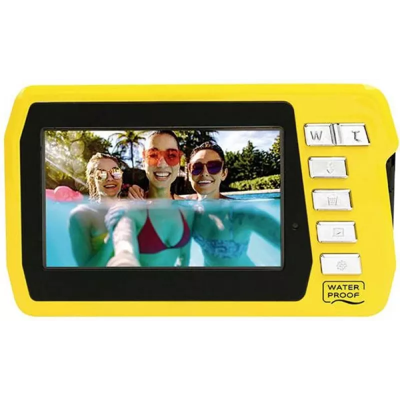 Vandeniui atspari kompaktinė kamera Easypix W3046 Edge Geltona
