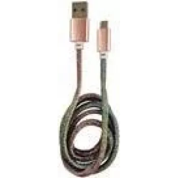 LC-POWER USB laidas USB-A į Micro-USB, 1 m, mėlynas/rožinis (LC-C-USB-MICRO-1M-4)