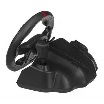 Esperanza EGW101 žaidimų vairas PS3 USB juodas/žalias