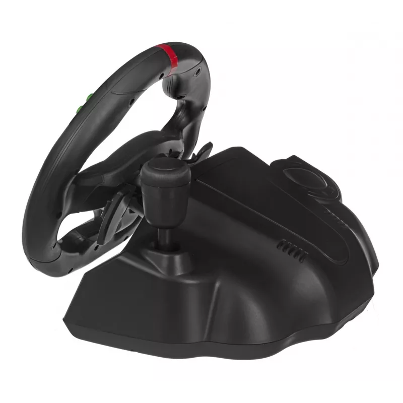 Esperanza EGW101 žaidimų vairas PS3 USB juodas/žalias