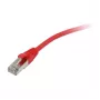 Synergy 21 1,0 m Cat5e RJ-45 - 1 m - Cat5e - SF/UTP (S-FTP) - RJ-45 - RJ-45 - Raudonas