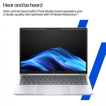 HP EliteBook 8 G1i 14 - Ultra 5-225U, 24 GB, 512 GB SSD, 14 colių WUXGA Privacy AG, 5 MP IR kamera, paruoštas WWAN, išmaniosios kortelės skaitytuvas, pirštų atspaudų skaitytuvas, JAV apšviesta klaviatūra, 62 Wh, Windows 11 Pro, 3 metai