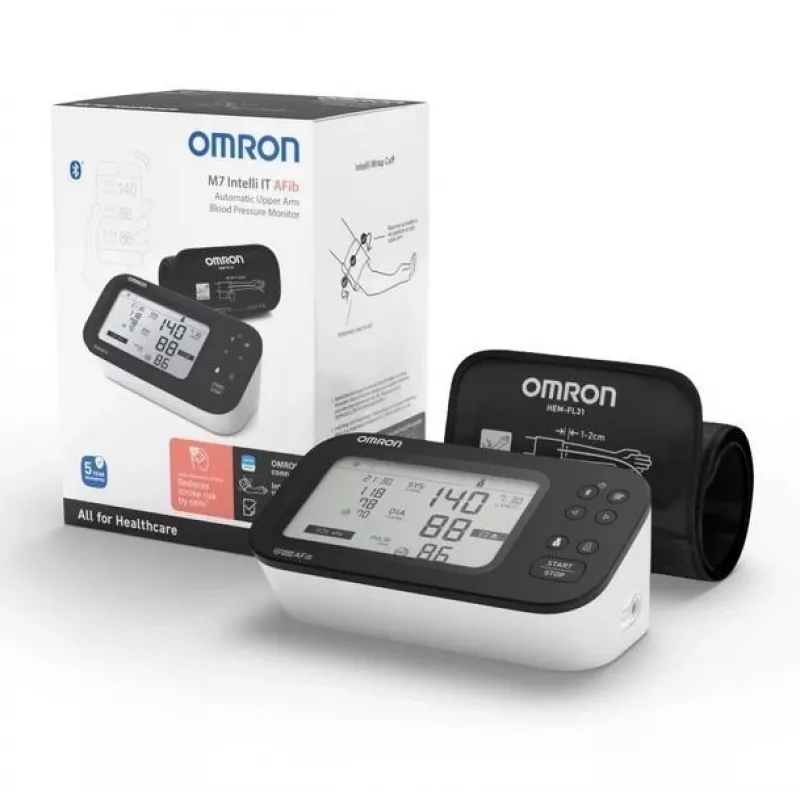 Omron M7 Intelli IT automatinis viršutinės rankos kraujospūdžio matuoklis, 2 vartotojai