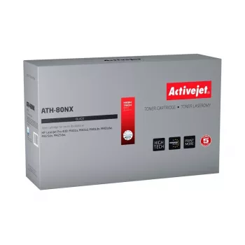 Activejet ATH-80NX Toner (pakeitimas HP 80X CF280X; Supreme; 6900 puslapių; juoda)