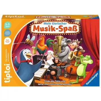 Stalo žaidimas tiptoi Mein tierischer Music Fun