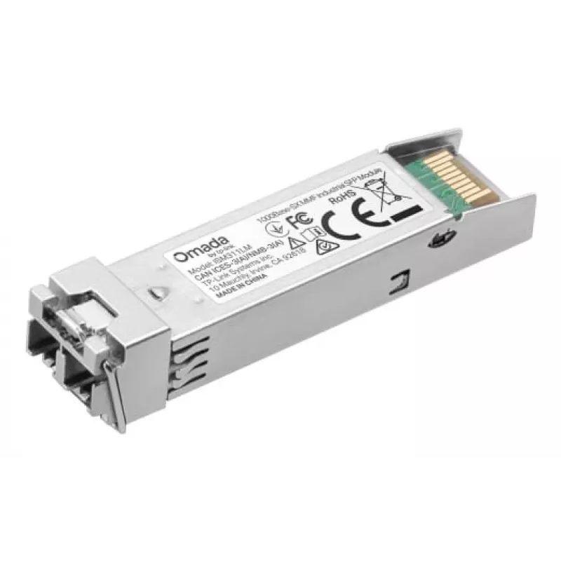 SFP šviesolaidinis siųstuvas-imtuvas TP-LINK ISM311LM – 1,25 Mbit/s, 850 nm, LC, 550 m, pilkas